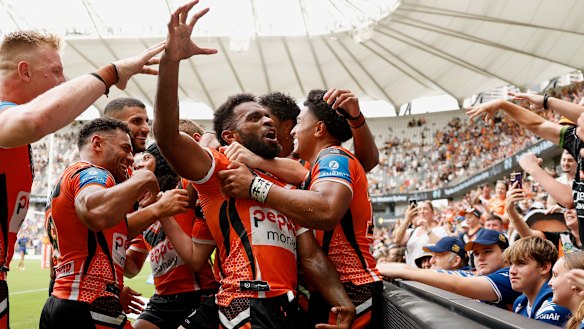 Sunia Turuva has delivered seven tries since joining the Tigers.