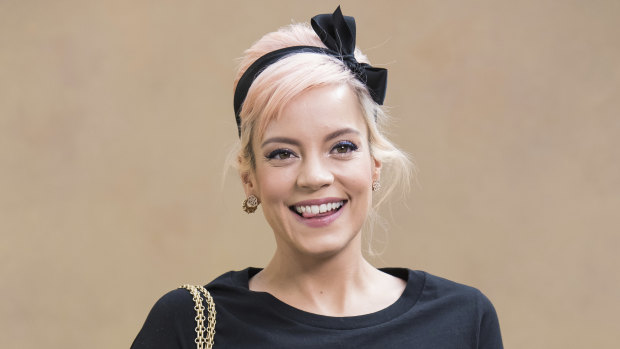 Lily Allen in March. 