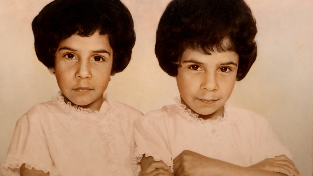 The identical twin girls were taken from their parents and six siblings as babies. They would not see their mother again until they turned 18 years old.