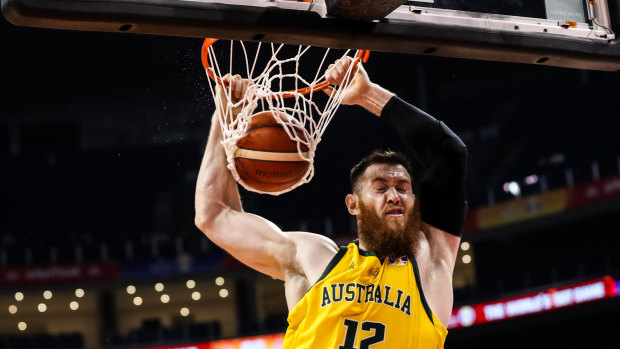 Baynes' efforts for Australia at the World Cup did not go unnoticed by his new teammates.