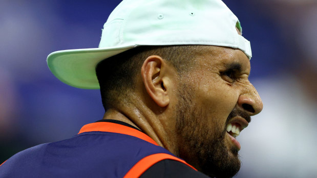 Kyrgios is staying in the fight, just. 