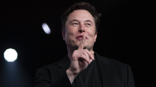 Elon Musk, whose $US30 billion fortune is mostly tied up in Tesla stock, has had a spring in his step lately.