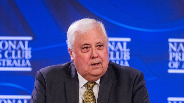 Clive Palmer has authorised a $2 million national advertising campaign to run on TV, in print and online.