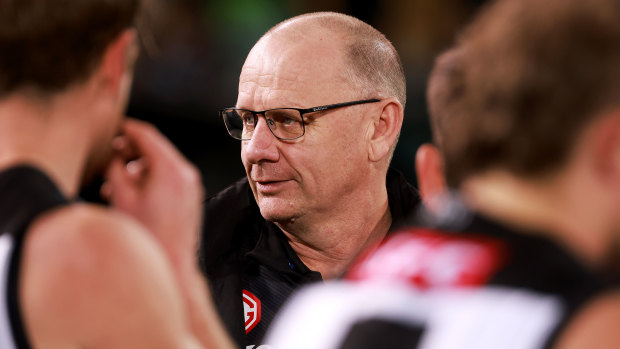 Port Adelaide coach Ken Hinkley.