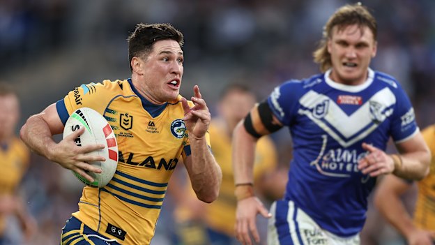 Mitchell Moses sealed his place in Brad Fittler’s Origin side with a five-star display against the Bulldogs on Monday.