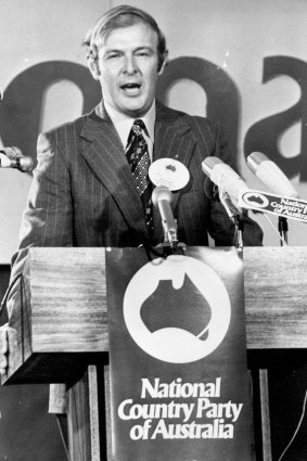 Doug Anthony sought to modernise the Country Party, overseeing the change in its name to the National Country Party.
