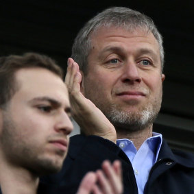 Chelsea Football Club’s Russian owner Roman Abramovich.