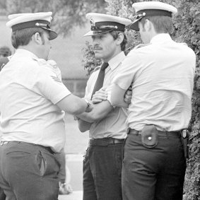 Police in the 1970s.