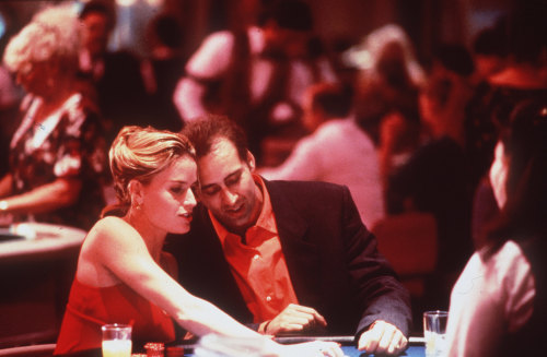 If the Shue fits: Elisabeth Shue and Nicolas Cage in the 1995 film, Leaving Las Vegas.