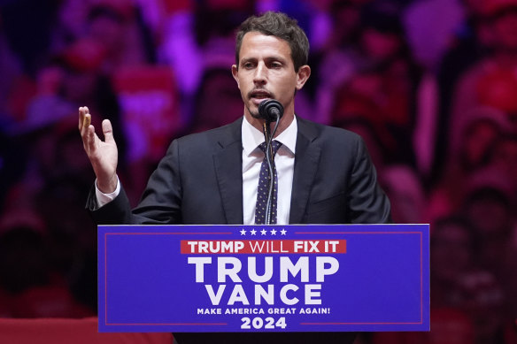 Tony Hinchcliffe made offensive jokes about Puerto Rico and Latinos at the Trump rally in New York.