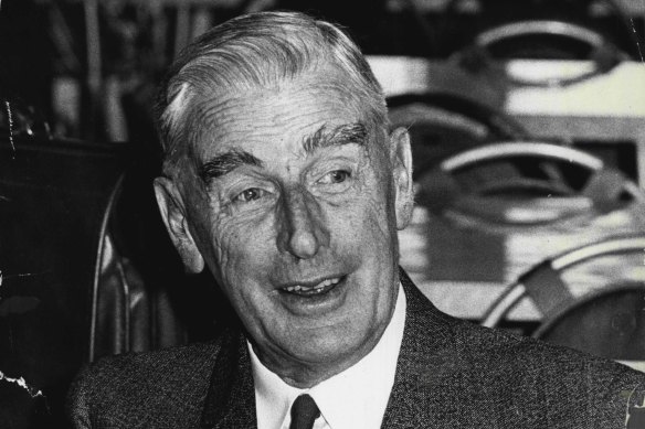 Sir William Hudson was commissioner of the Snowy Mountains Hydro-Electric Authority.