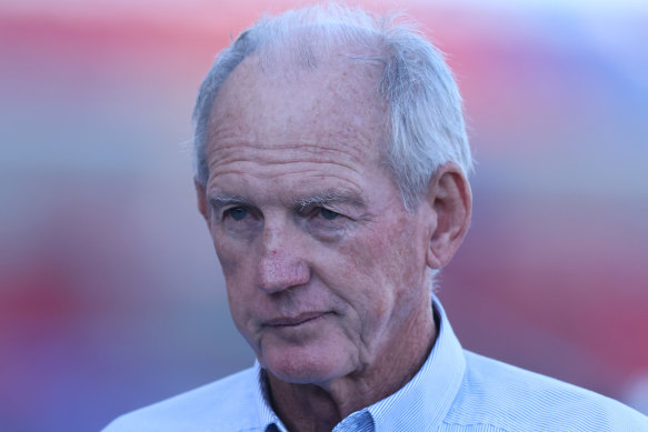 Dolphins coach Wayne Bennett.