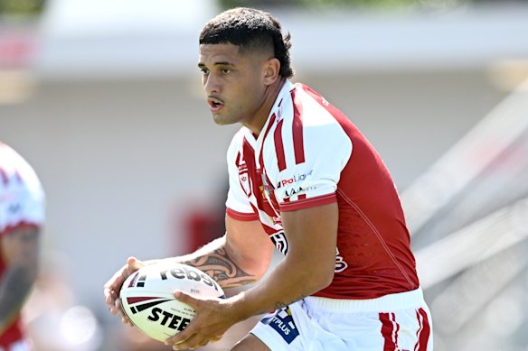 Aublix Tawha is one of the few remaining middle forwards the Dolphins have to call on.