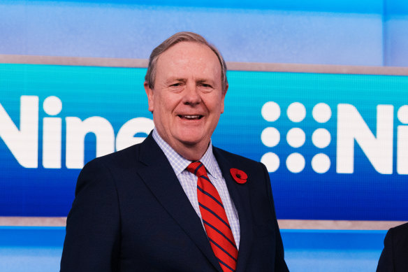 Nine chairman Peter Costello.