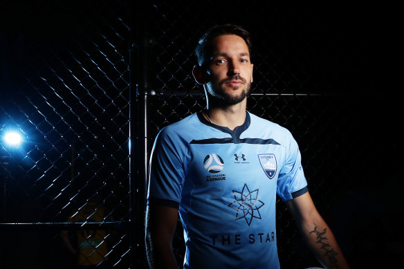 In the spotlight: Milos Ninkovic is wanted by Macarthur Bulls. 