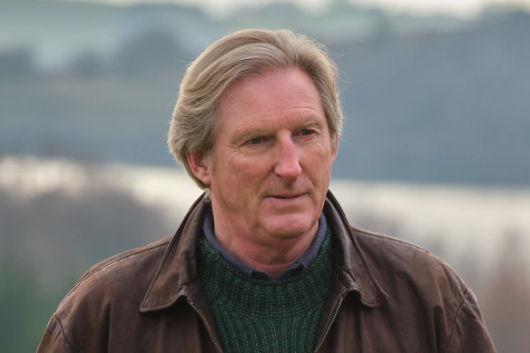 Adrian Dunbar in the detective series Ridley.
