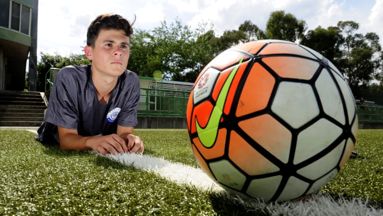 Canberra United and Joeys representative James Fletcher. 