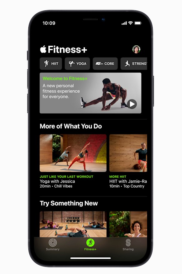 Dozens of new workout options are available each week.