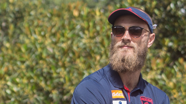 Max Gawn will feel the 'anger' of 2017 when the 2018 season starts. 