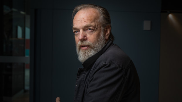 ‘It’s appalling’: Hugo Weaving on the backlash to pro-Palestine protests in Australia