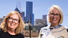Denni Francisco and Lord Mayor Sally Capp are preparing for the 26th annual Melbourne Fashion Week.