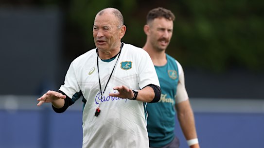 The equation for the Wallabies to progress is more complicated than former maths teacher Eddie Jones would like.