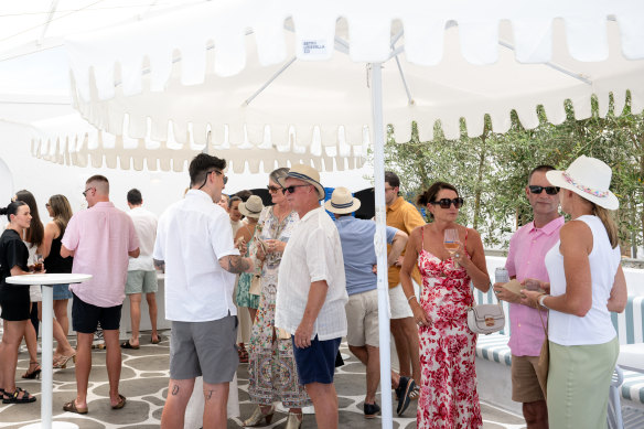 Olympia opened this year in Oakleigh, one of several new suburban rooftop bars around Melbourne.