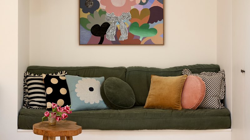 Most people start with the paint, then add furniture. There’s a case for doing the opposite
