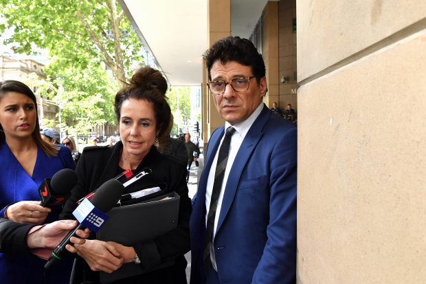Colosimo appeared at Melbourne Magistrates’ Court in November 2017 on a drug-driving charge. 