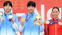 Zidi Yu won gold at the Asian Games. 