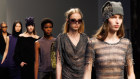 At Australian designer Christopher Esber’s third Paris runway show, the designer elevated his collection with leather, chiffon and gabardine.