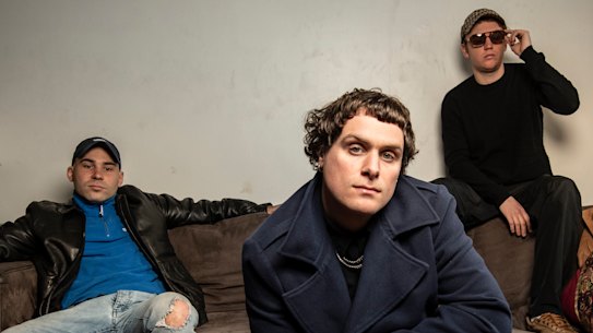  Sydnet indie rockers the DMA'S are swapping their Britpop sound for a splash of dance music with new album THE GLOW.