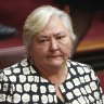 Coalition senator Sam McMahon during her valedictory speech on Wednesday.