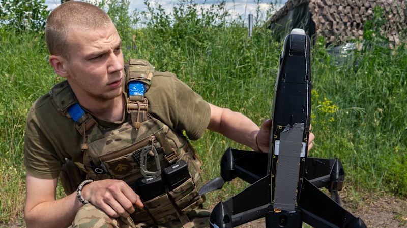 Ukraine pushes to build fighter drones in Australian factories