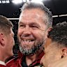 Andy Farrell, the British & Irish Lions head coach after winning the second Test in Melbourne