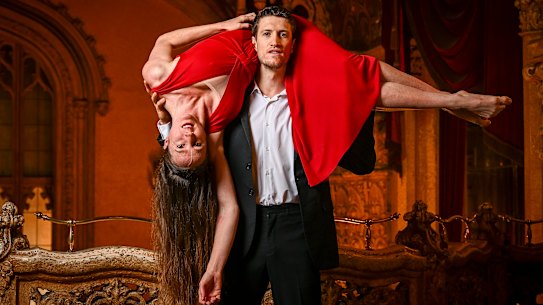 Lachlan Sukroo and Billie Wilson-Coffey