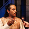 Isaac Rajakariar and Danny McGinlay in a scene from Norm and Ahmed.
