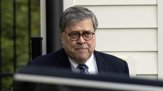 Attorney General William Barr  on Wednesday.