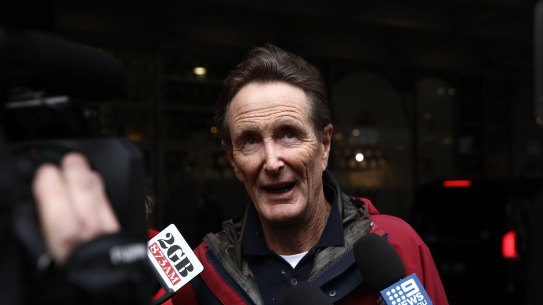 Media Watch presenter Paul Barry.