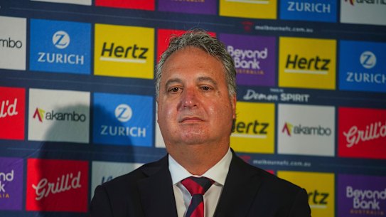 Demons chief executive Paul Guerra.