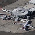 Qantas’ domestic terminal at Sydney Airport. The Sydney-Melbourne route remained the world’s fifth busiest in 2024.
