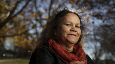 Aunty Munya Andrews who has written a book called Journey into Dreamtime. Photo: Alex Ellinghausen