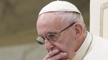 Pope Francis is struggling to contain internal and external challenges to his leadership over his handling of child sexual abuse allegations.