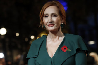 Harry Potter author J.K. Rowling in 2018.