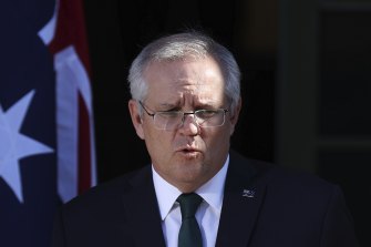 Prime Minister Scott Morrison. 