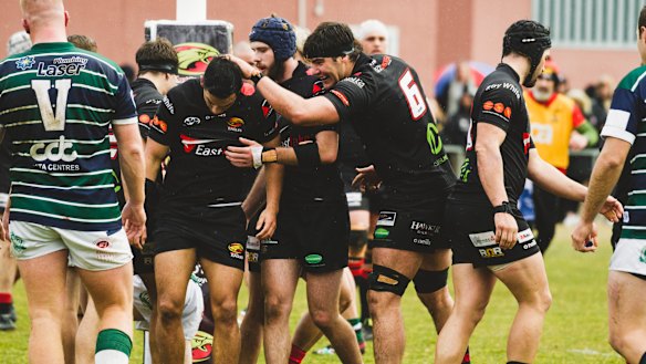 The Gungahlin Eagles are waiting to hear if they will be free to play in the finals this weekend.