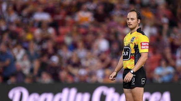 Former NRL referee Tim Alouani-Roby.