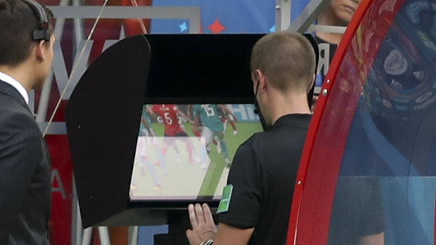 VAR was used during this year's World Cup.