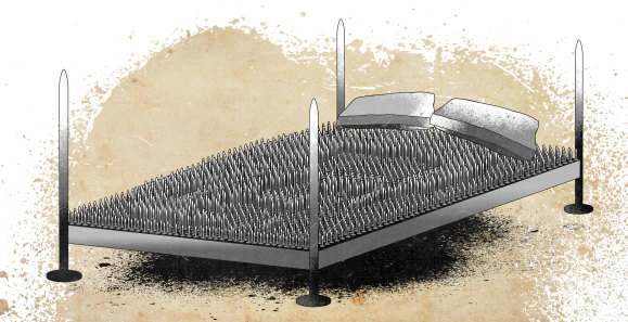 Wellmania can be a bed of nails.