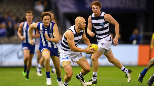 Gary Ablett was brilliant against North Melbourne.